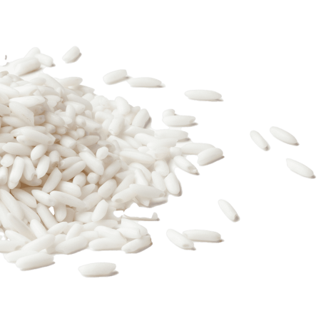 Rice isolated