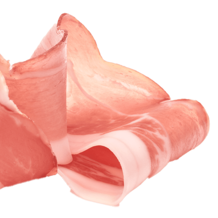 Prosciutto Crudo e Culatello isolated