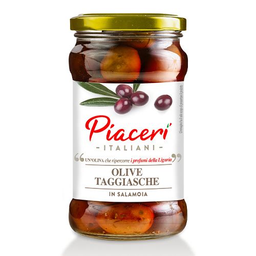 Olive taggiasche in salamoia