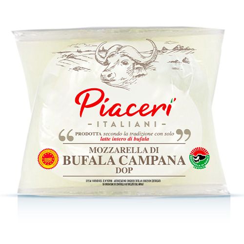 PDO buffalo mozzarella from Campania