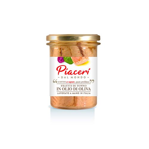 Filetti di tonno in olio di oliva