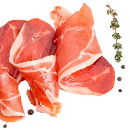 Speck e Bresaola isolated