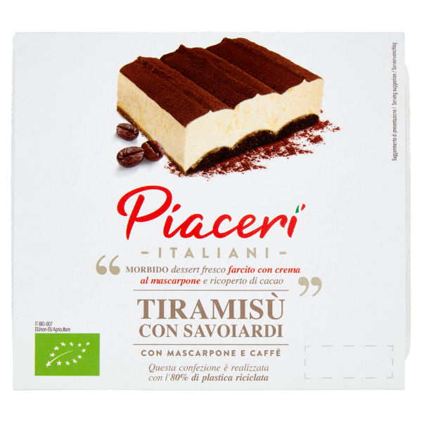 Tiramisù con savoiardi bio