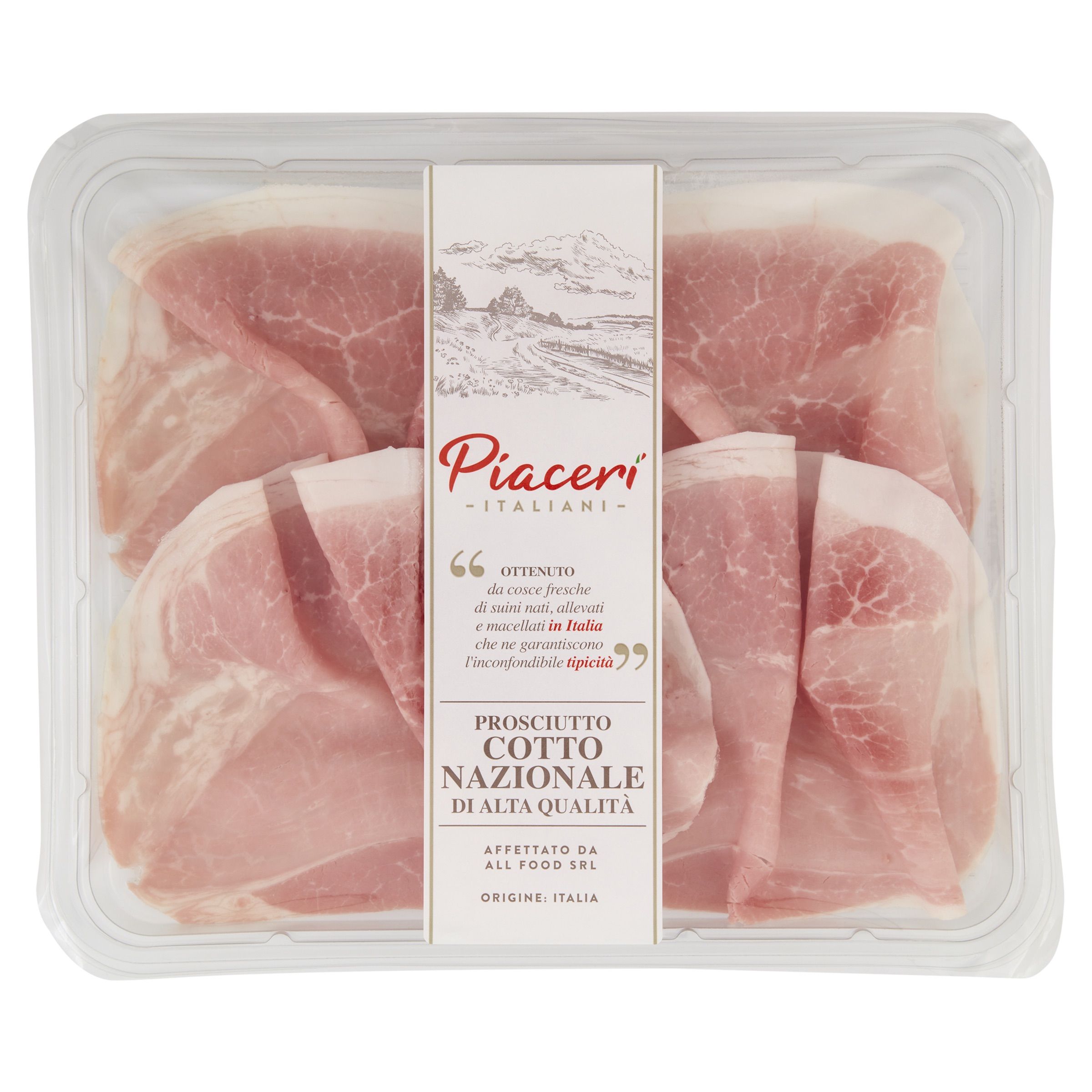 Prosciutto Cotto Nazionale di Alta qualità