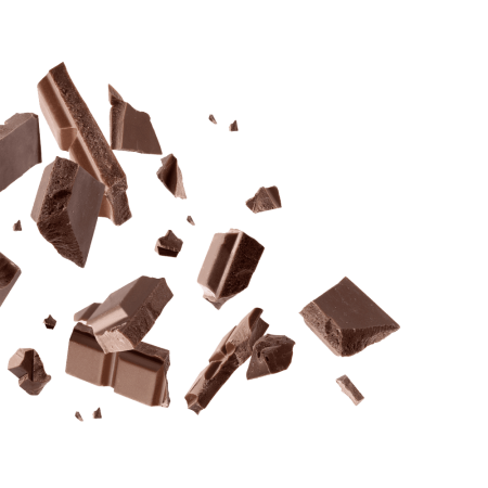 Chocolates isolated