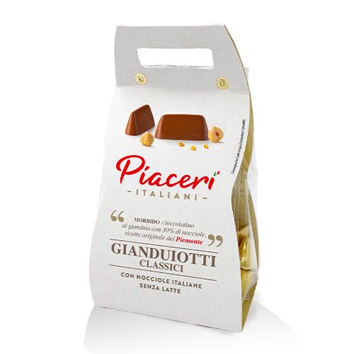 Classic gianduiotto chocolates