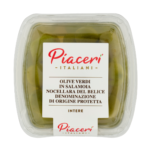 Olive verdi in salamoia Nocellara del Belice DOP