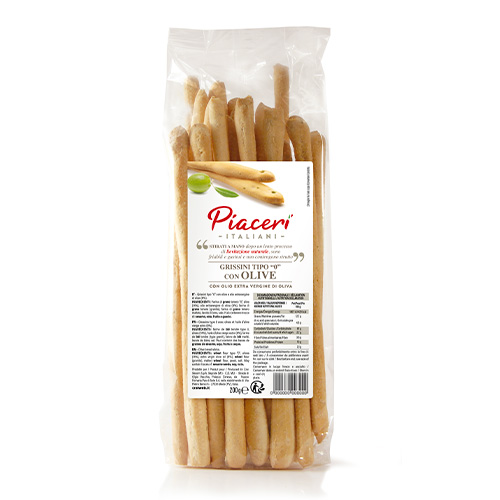 Stretched olive breadsticks