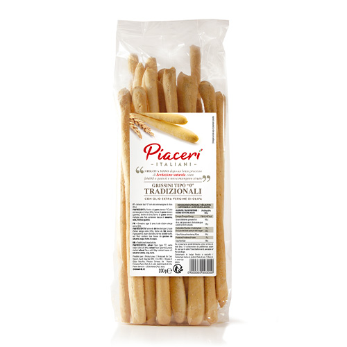 Stretched traditional breadsticks