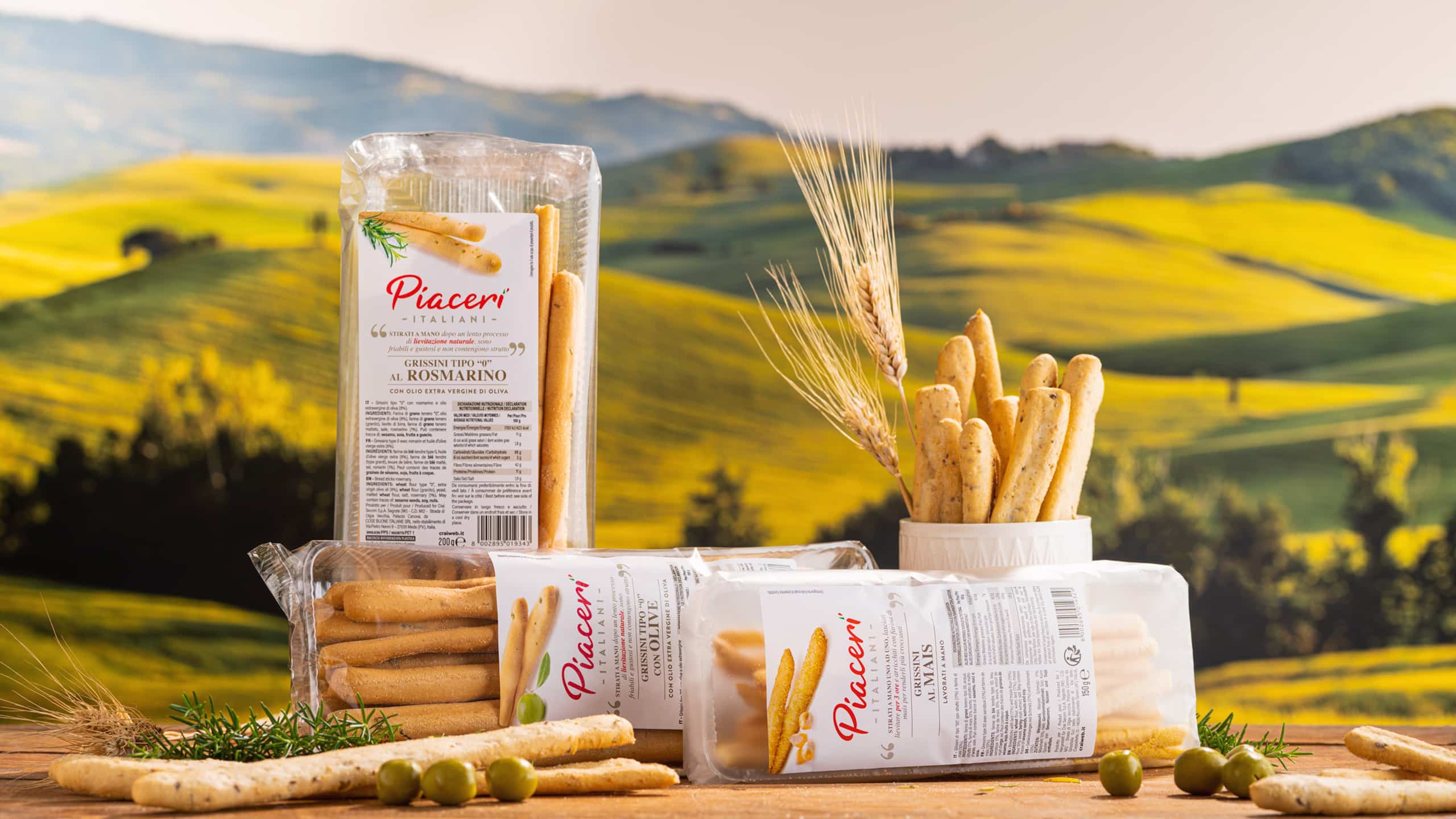 Grissini Italiani | Piaceri Italiani Ha Scelto i Migliori per Te
