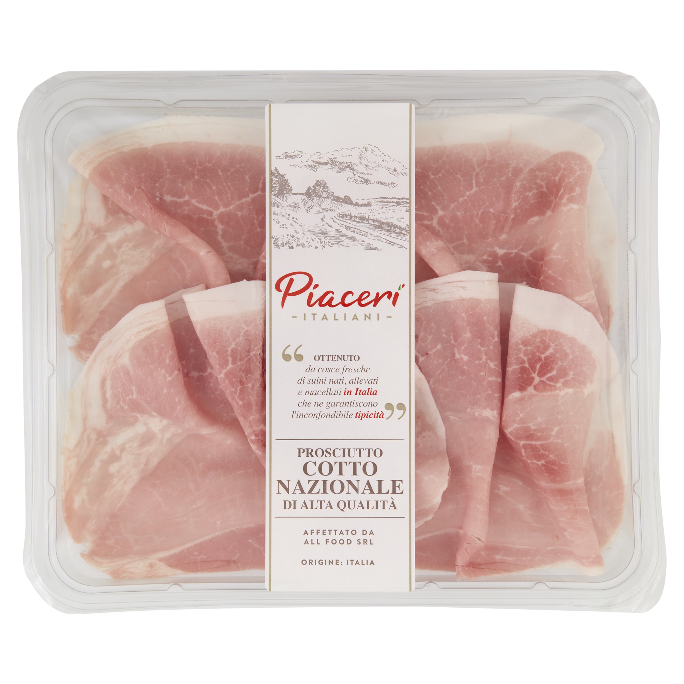 Prosciutto Cotto Nazionale di Alta qualità