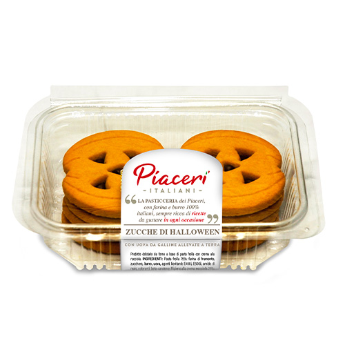 Halloween pumpkin biscuits