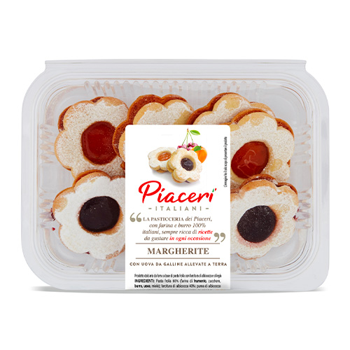 Margherite all'albicocca e ciliegia