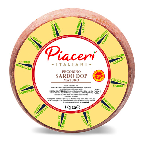 PDO mature Pecorino Sardo