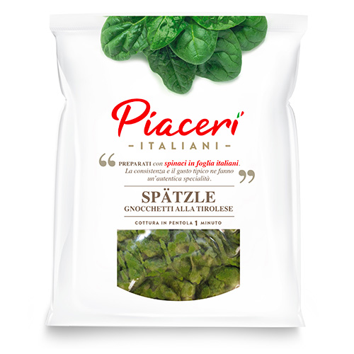 Spatzle di spinaci