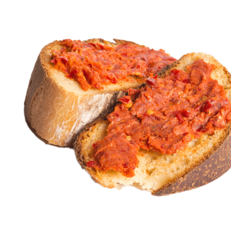 Salumi Calabresi isolated