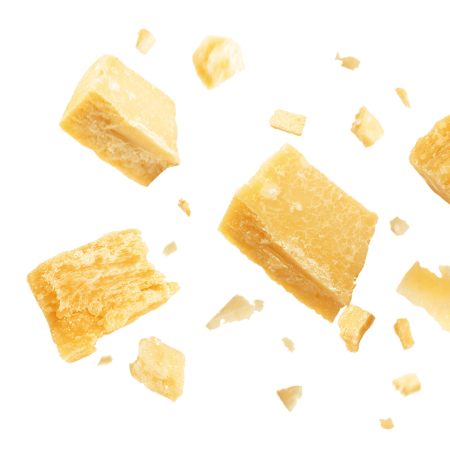 Grana Padano isolated